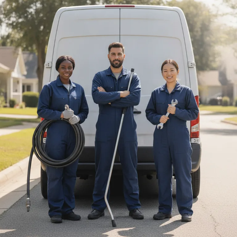 Klärgrube Leeren Team in Bruggen